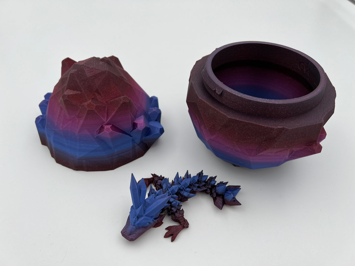 Dragon Egg with Baby Dragon